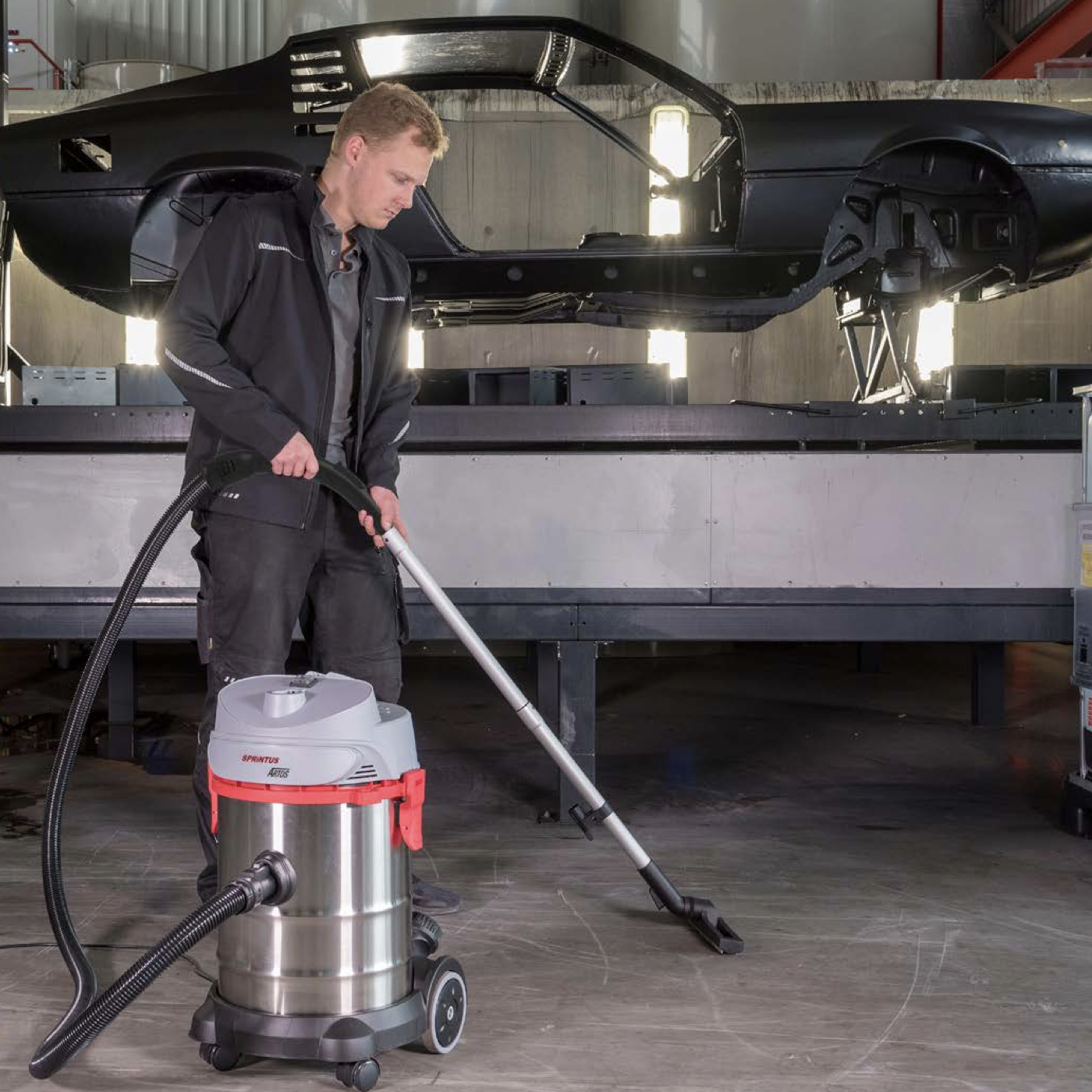 Aspirateur eau poussiere Sprintus